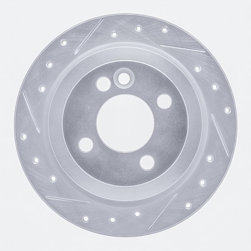 R1 Concepts — R1 02-15 Mini Cooper Clubman Rear Left Drilled & Slotted Silver Brake Rotor
R1 Brake Rotor Drill