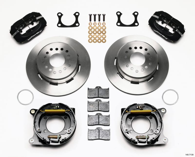 Wilwood — Wilwood Forged Dynalite P/S Park Brake Kit Big Ford 2.36in Offset
BRAKE KIT