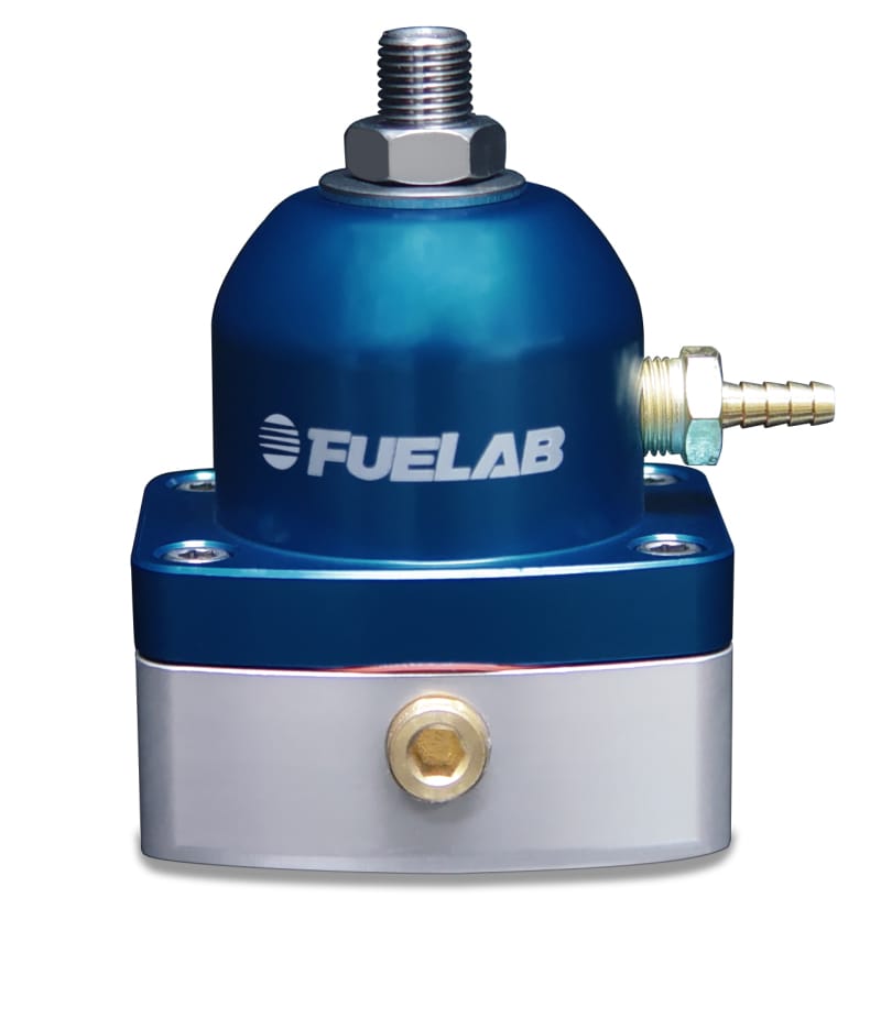 Fuelab — Fuelab 515 EFI Adjustable FPR 25-90 PSI (2) -6AN In (1) -6AN Return - Blue
Fuel Pressure Reg