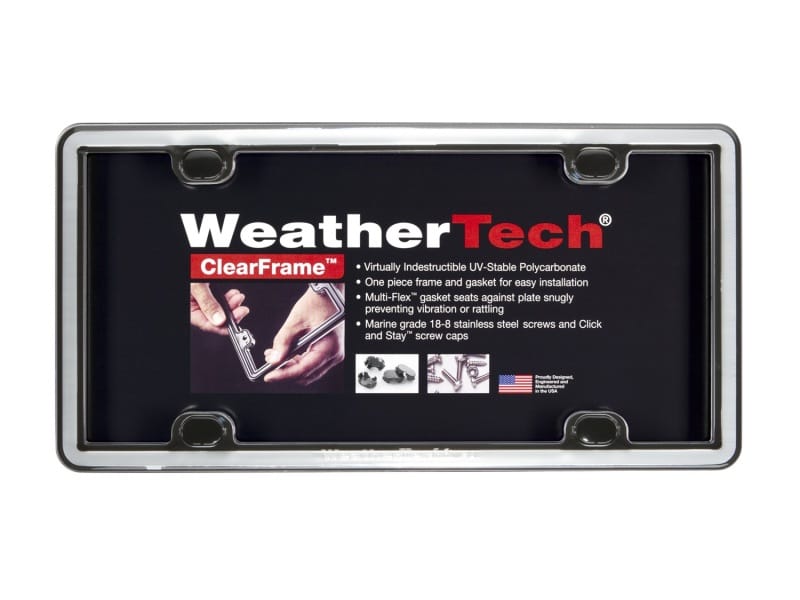 WeatherTech — WeatherTech ClearFrame Kit - Chrome
License Plate Frame
LicensePlateFrame