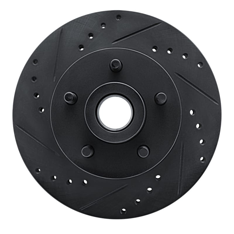 R1 Concepts — R1 72-73 Ford Gran Torino Front Left Drilled & Slotted Black Brake Rotor
R1 Brake Rotor Drill