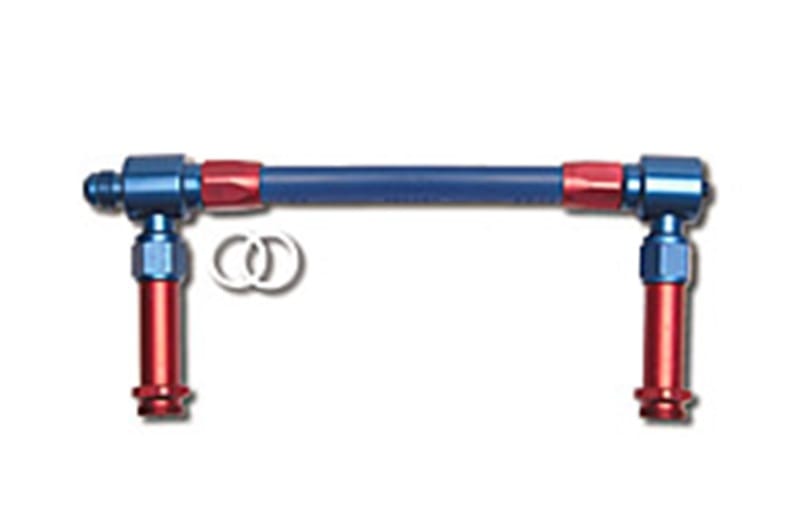 Russell — Russell Performance -8 AN to -8 AN Twist-Lok Holley 4150 Dual Inlet Carb Kit (Red/Blue)
Carburetor Fuel Line