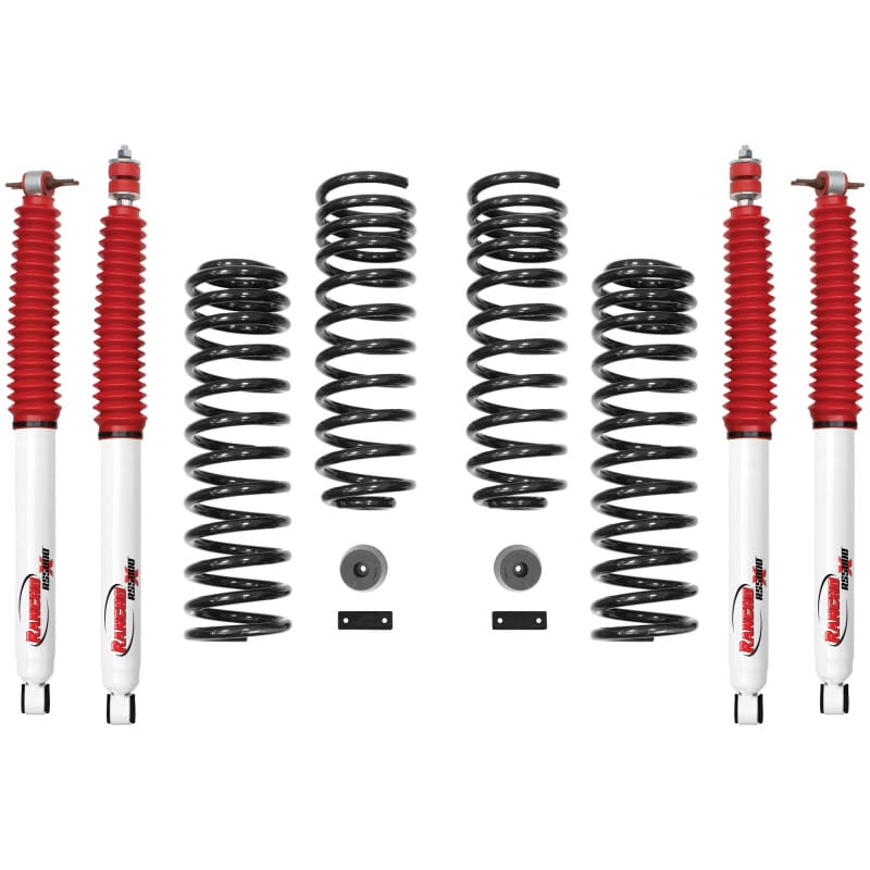 Rancho — Rancho 07-17 Jeep Wrangler Front and Rear Suspension System - Master Part Number / One Box
Suspension Kit