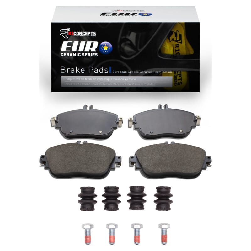 R1 Concepts — R1 2012-2020 Infiniti QX30 Front R1 Euro Ceramic Pads & Hardware Kit