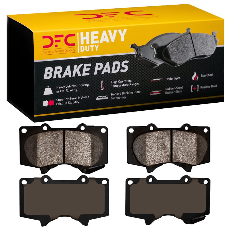 DFC — DFC 00-25 JAC Frison Front Heavy Duty Pads - Semi Metallic
DFC Brake Pad Set
