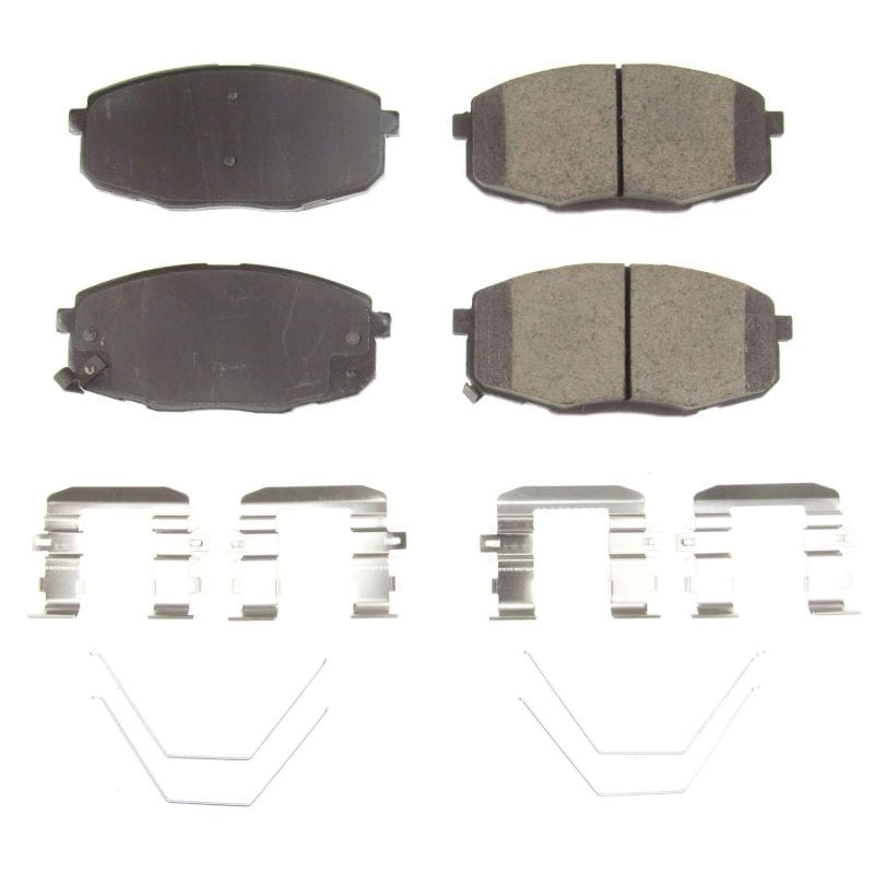 PowerStop — Power Stop 2018 Hyundai Elantra GT Front Z17 Evolution Ceramic Brake Pads w/Hardware
Z17 Brake Pads