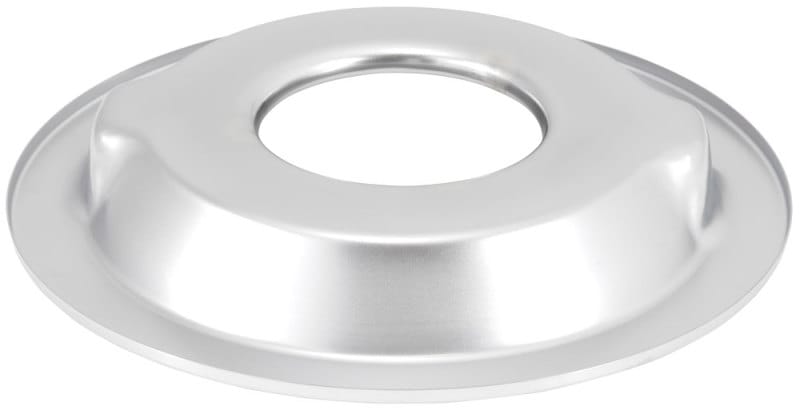 K&N Engineering — K&N Metal Base Plate 14in OD 5-1/8in Flange Chrome Finish