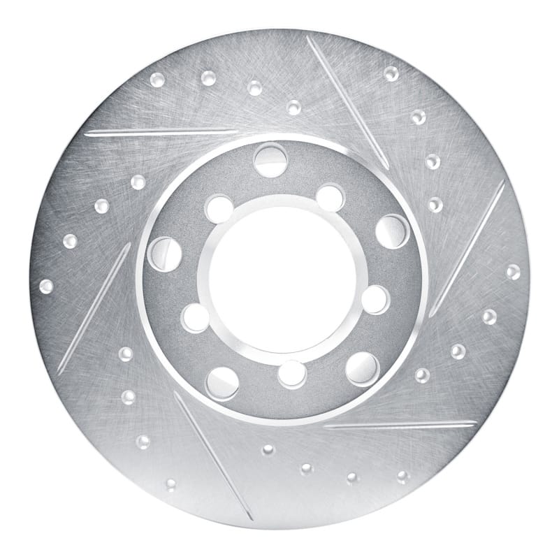 R1 Concepts — R1 65-73 Mercedes-Benz 220 Front Right Drilled & Slotted Silver Brake Rotor
R1 Brake Rotor Drill