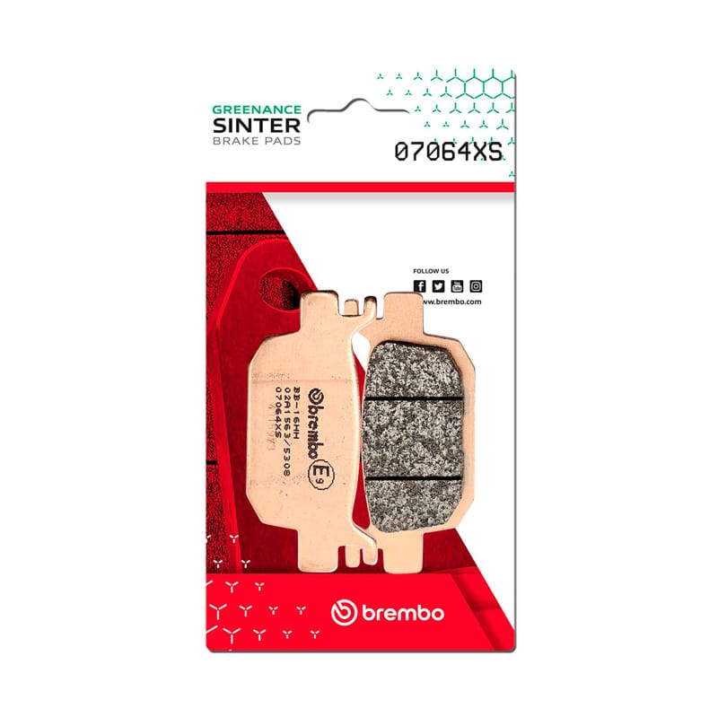 Brembo OE Powersports — Brembo OE 07-11 Honda NSS 250cc Brake Pad - Rear