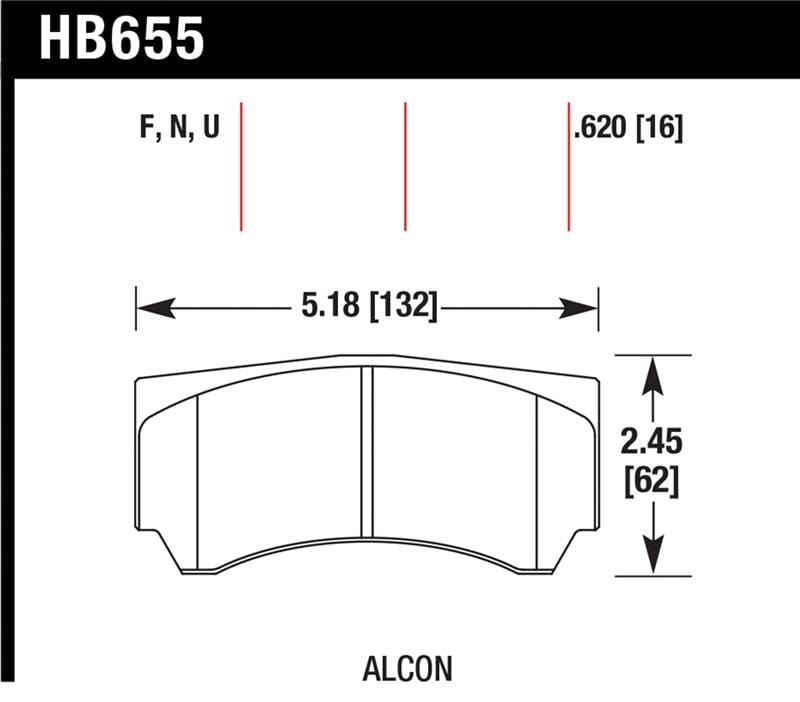 Hawk Performance — HP Plus Disc Brake Pad
