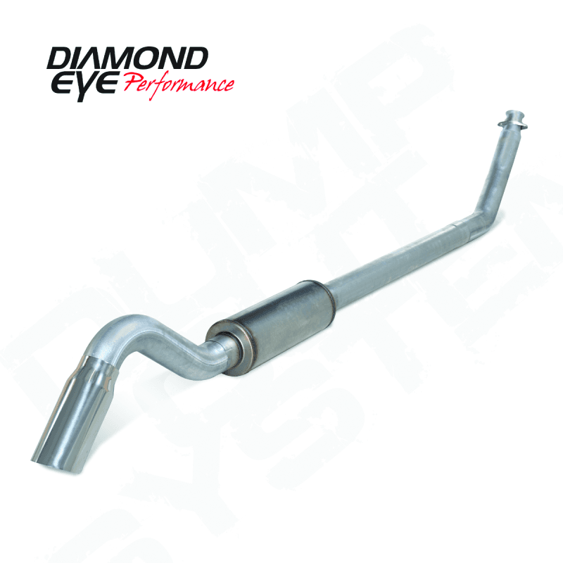 Diamond Eye Performance — Diamond Eye KIT 4in TB HX40 DWNP 221040 SGL AL 94-02 CUMMINS 5 9L NO WARRANTY ON FITTMENT-CSTM KIT