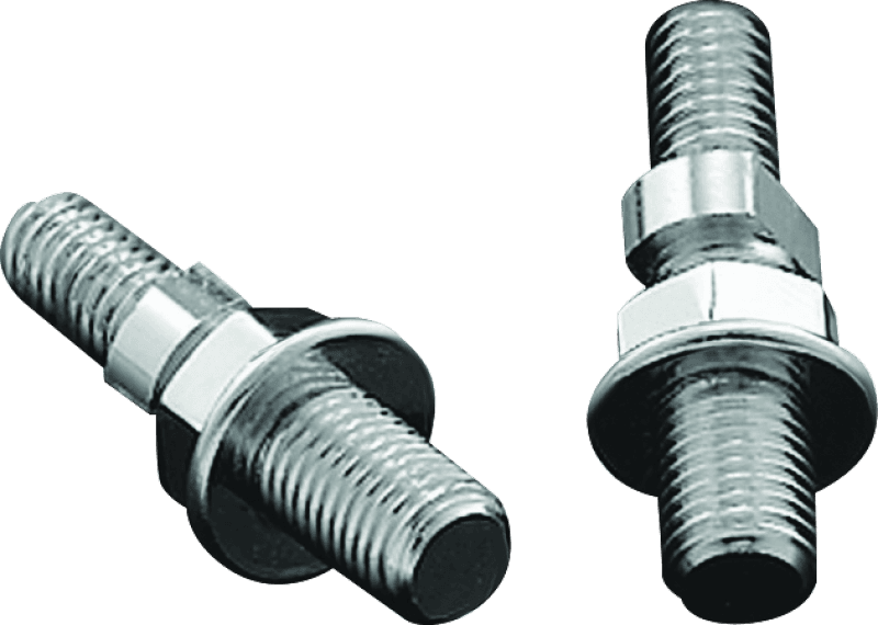 Kuryakyn — Side View Mirror Stud Adapters Stainless Steel