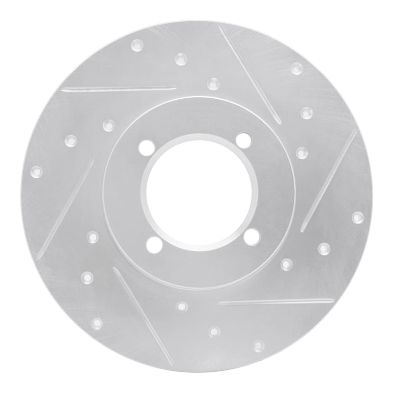 R1 Concepts — R1 80-83 Nissan 200SX Front Right Drilled & Slotted Silver Brake Rotor
R1 Brake Rotor Drill