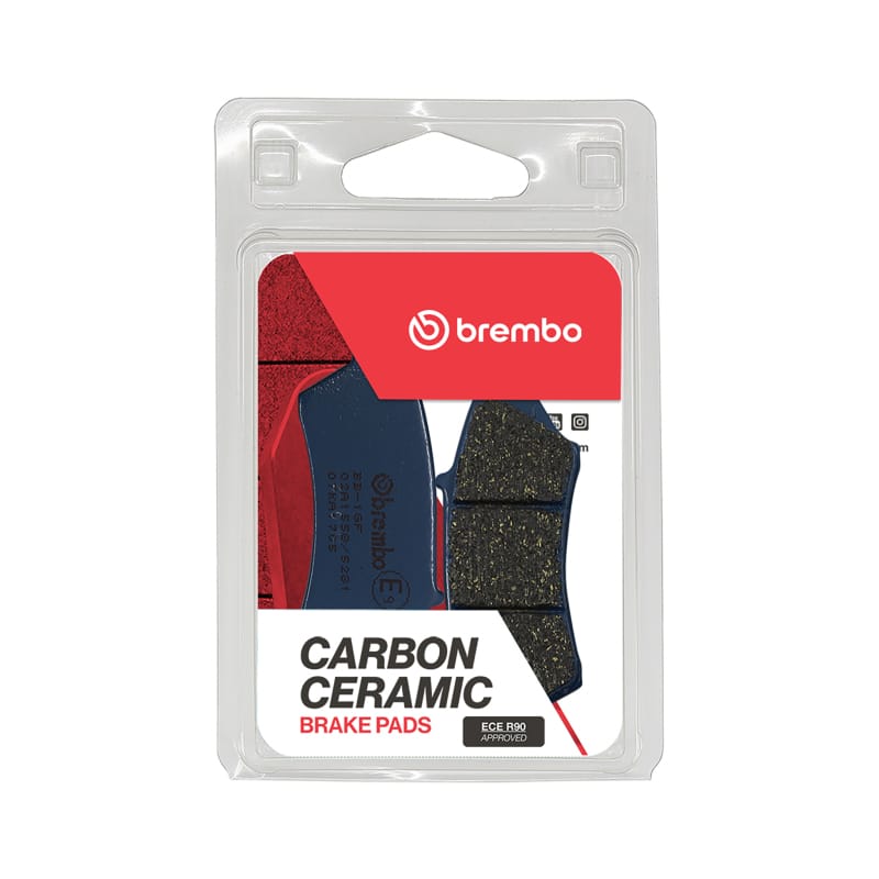 Brembo OE Powersports — Brembo OE 94-99 Kawasaki KDX200/1997-2005 KDX220R/1994-1996 KLX250R Carbon Ceramic Brake Pad - Front
