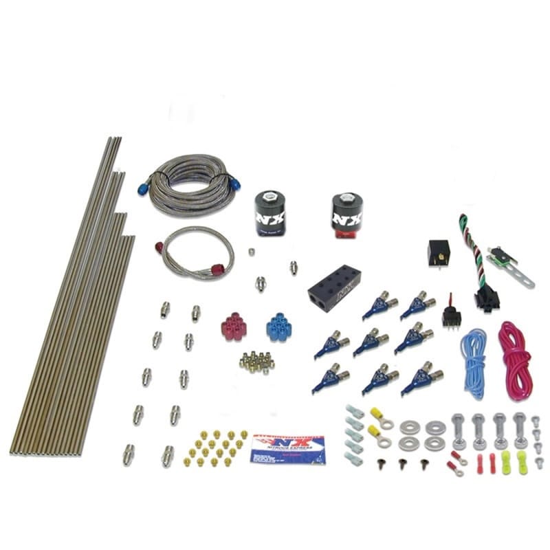 Nitrous Express — Nitrous Express V8AN Gasoline EFI (100-500HP) Nitrous Kit w/o Bottle
Injection System Kit
N2OSys