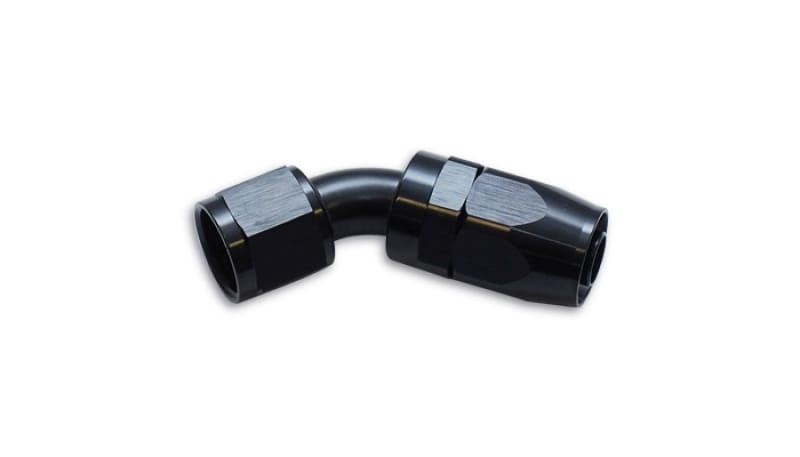 Torque Solution — Torque Solution Rubber Hose Fitting -8AN 45 Degree