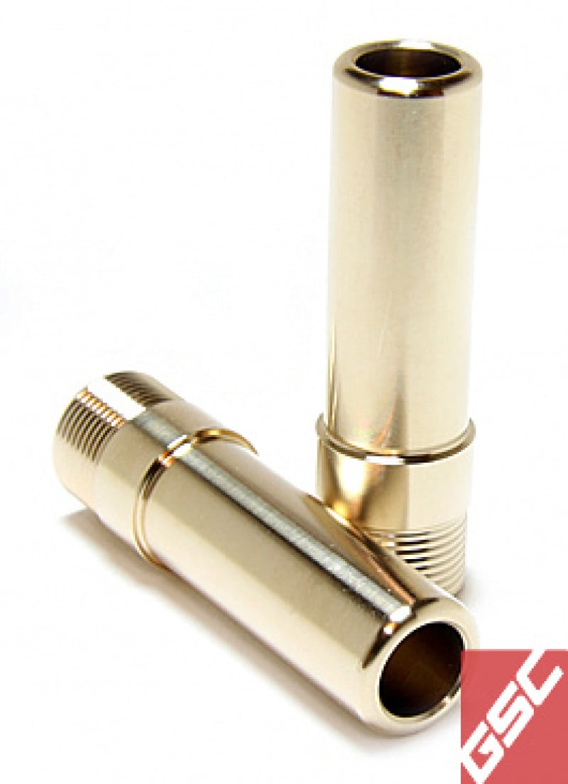 GSC Power Division — GSC P-D GM 2.525in L x .341in ID x .5022in OD Manganese Bronze Intake/Exhaust Valve Guide - SET OF 8