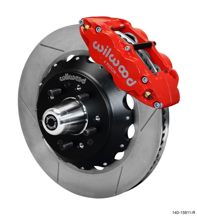 Wilwood — Wilwood Narrow Superlite 6R Front Big Brake Kit 14.00in GT competition Series Rotor - Red
BRAKE KIT