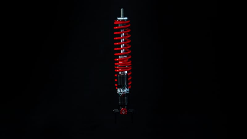Bitubo Suspension — Bitubo YLV0 Monoshock Rear Adjustable: Spring Preload, Compression, Red Spring