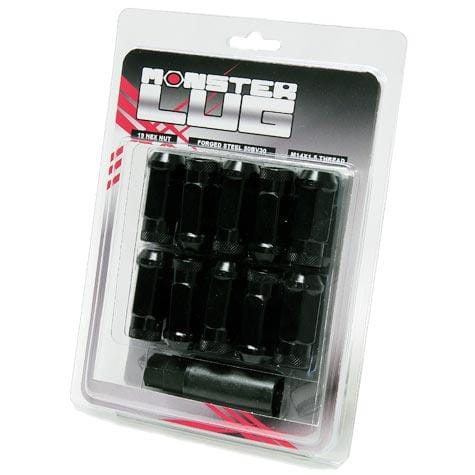Wheel Mate — Wheel Mate Monster Open End Lug Nut Set of 20 - Black 14x1.50