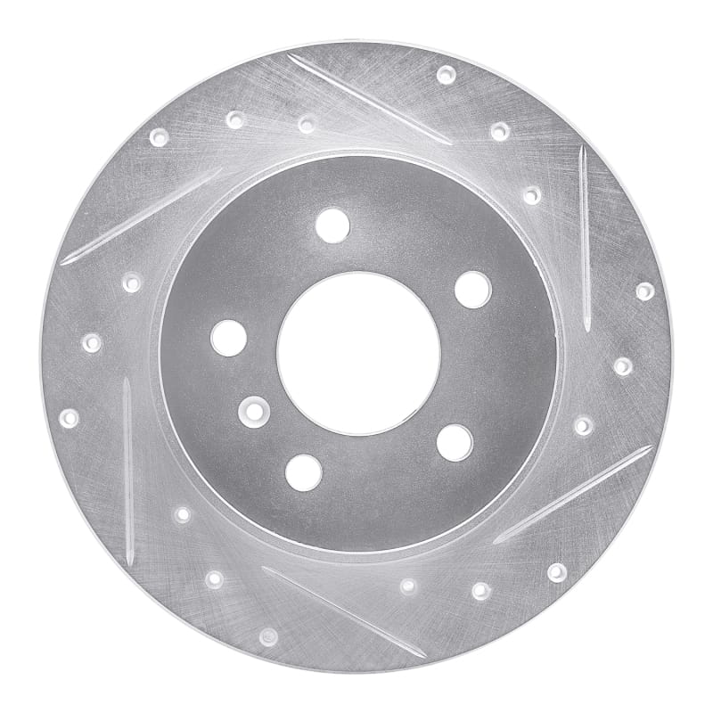 R1 Concepts — R1 06-11 Buick Lucerne Rear Right Drilled & Slotted Silver Brake Rotor
R1 Brake Rotor Drill