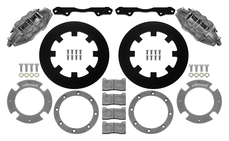 Wilwood — Wilwood 17-21 Can-Am X3RS 6-Piston Front Kit 11.25in - Anodized
