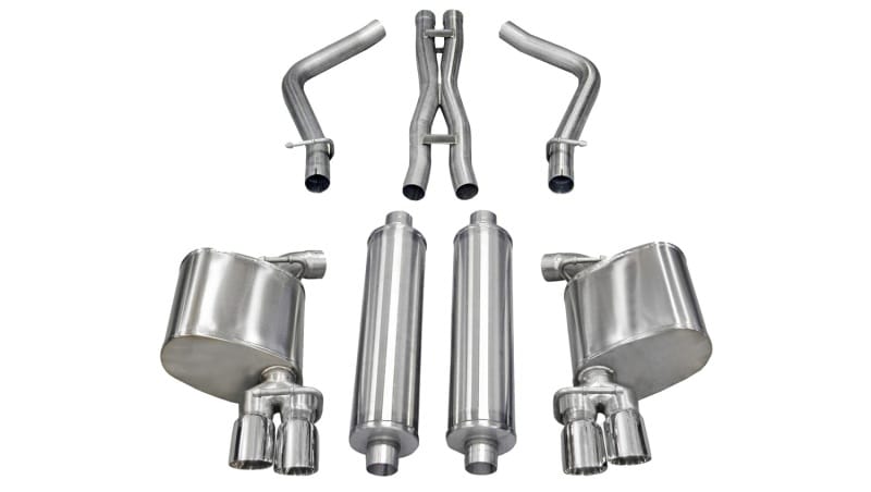 CORSA Performance — Corsa 2011-2013 Dodge Charger R/T 5.7L V8 Polished Sport Cat-Back Exhaust
Exhaust