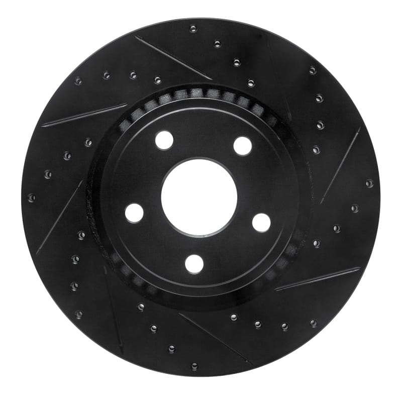 R1 Concepts — R1 11-25 Dodge Durango Front Right Drilled & Slotted Black Brake Rotor
R1 Brake Rotor Drill
