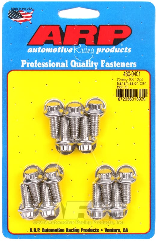 ARP — ARP Chevy SS 12pt transmission pan bolt kit