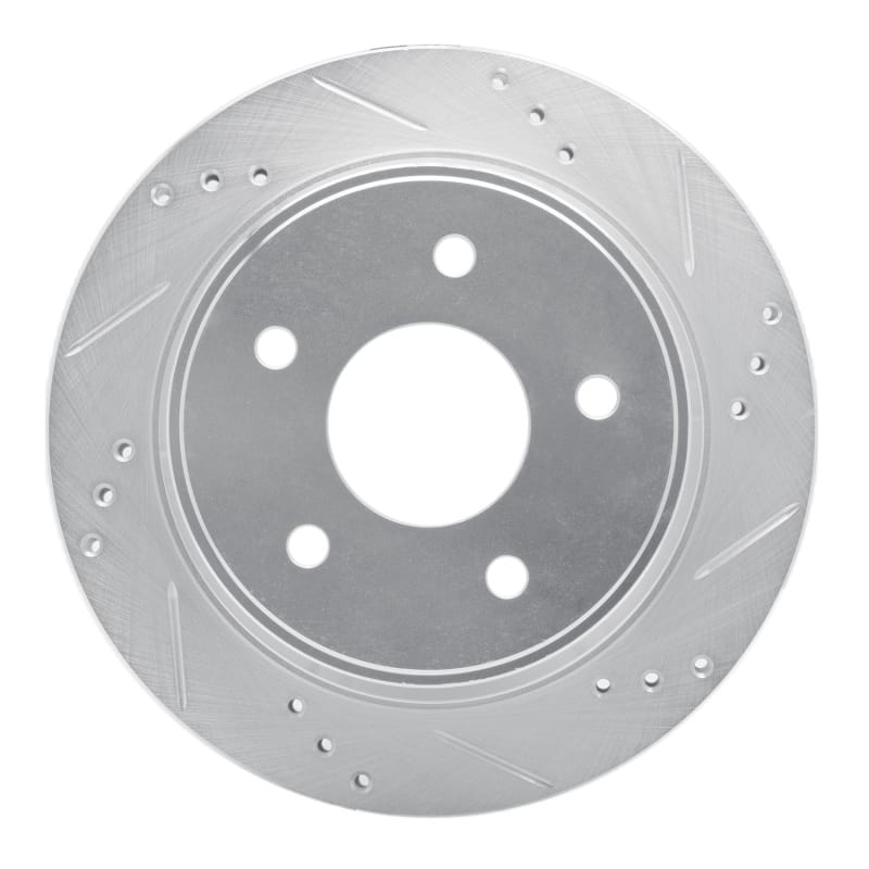 R1 Concepts — R1 97-05 Chevrolet Blazer Rear Right Drilled & Slotted Silver Brake Rotor
R1 Brake Rotor Drill