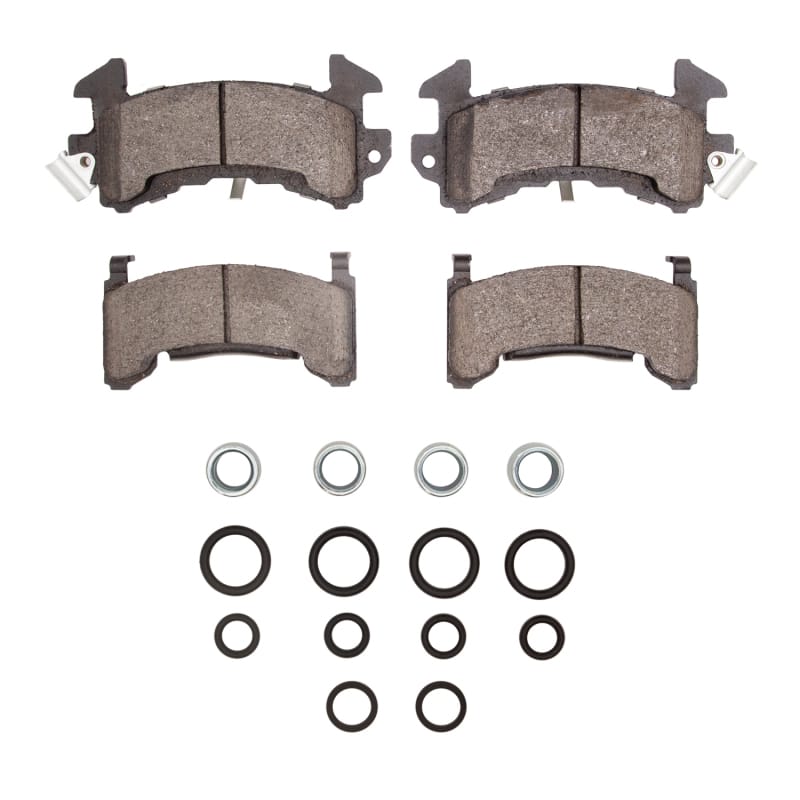 DFC — DFC 78-85 Buick Electra Rear 5000 Advanced Semi Metallic Brake Pads and Hardware Kit
DFC Brake Pad Set