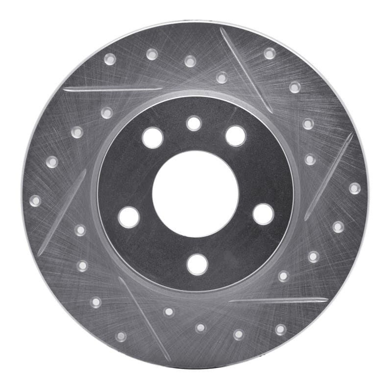R1 Concepts — R1 91-95 Alfa Romeo 164 Rear Right Drilled & Slotted Silver Brake Rotor
R1 Brake Rotor Drill