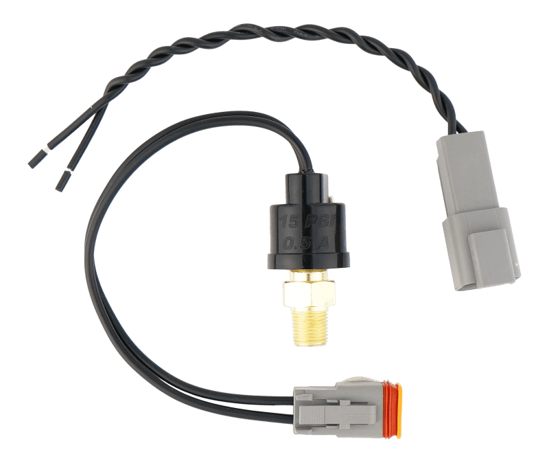 DeatschWerks — DeatschWerks 1/8th NPT 15psi Hobbs Switch with Pigtail
Electronics