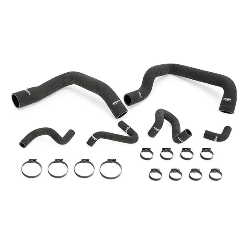 Mishimoto — Mishimoto 86-93 Ford Mustang Matte Black Silicone Hose Kit
Coolant Hose Kit