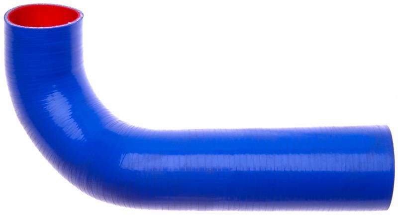 Gates — Gates 12-16 Mack GU Series Mack MP8 Diesel Upper - Rad. To Pipe Molded Coolant Hose (Silicone)