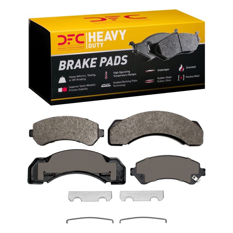 DFC — DFC 97-12 Chevrolet P30 Front/Rear Heavy Duty Pads and Hardware Kit
DFC Brake Pad Set
