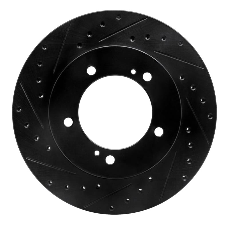 R1 Concepts — R1 96-98 Suzuki Sidekick Front Left Drilled & Slotted Black Brake Rotor
R1 Brake Rotor Drill