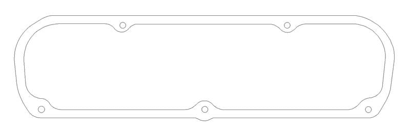 Cometic Gasket — Chrysler W8 Head V8 Valve Cover Gasket
