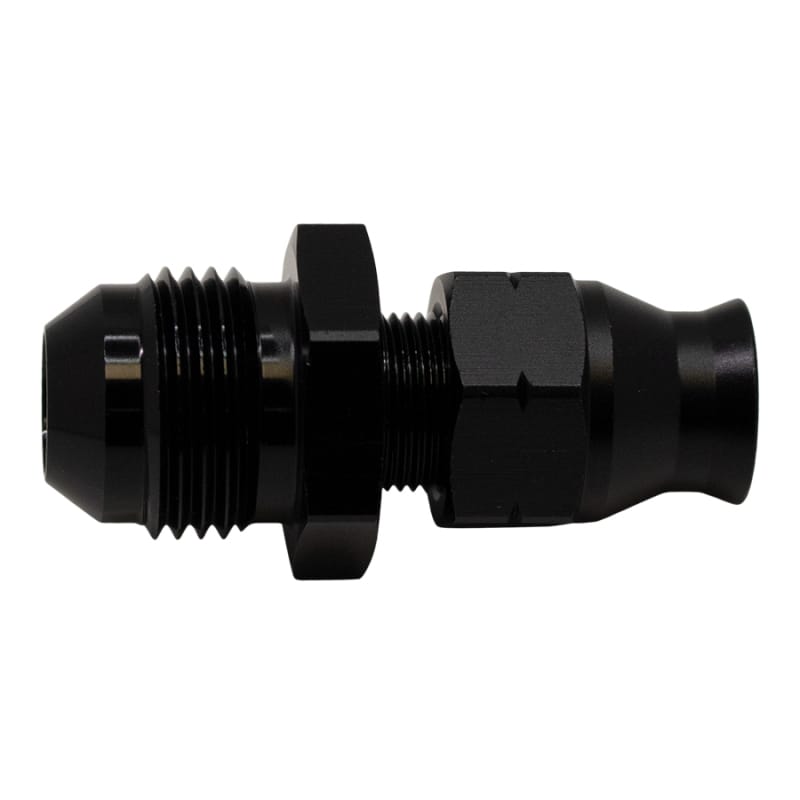 DeatschWerks — DeatschWerks 8AN Male Flare to 5/16in Hardline Compression Adapter - Anodized Matte Black
Lines & Fittings