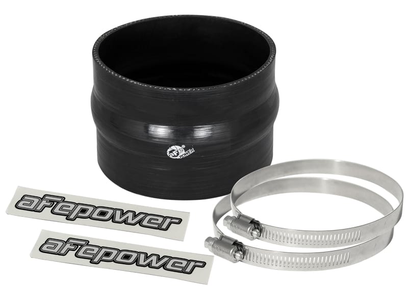 aFe — aFe Magnum FORCE Intake Coupling Kit (4 IN ID x 3 IN L) Straight Coupler w/ Hump - Black
Intake Coupling Kit