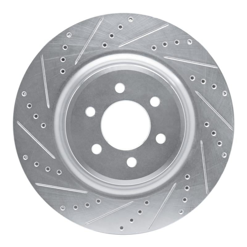R1 Concepts — R1 03-17 Dodge Viper Front Left Drilled & Slotted Silver Brake Rotor
R1 Brake Rotor Drill