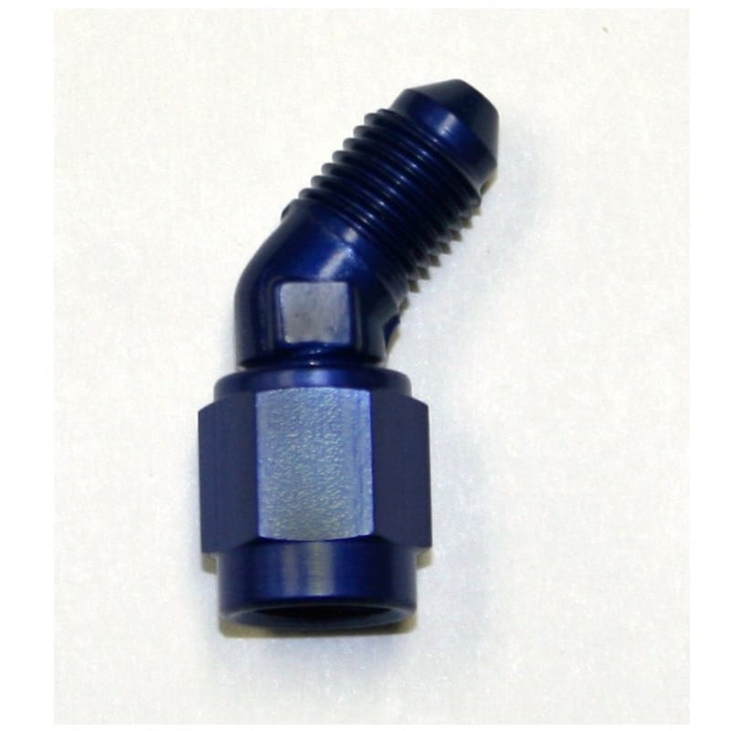 Nitrous Express — Nitrous Express 3AN Male x 45 -3 Female Swivel - Blue
AdptFitting
AN Fitting