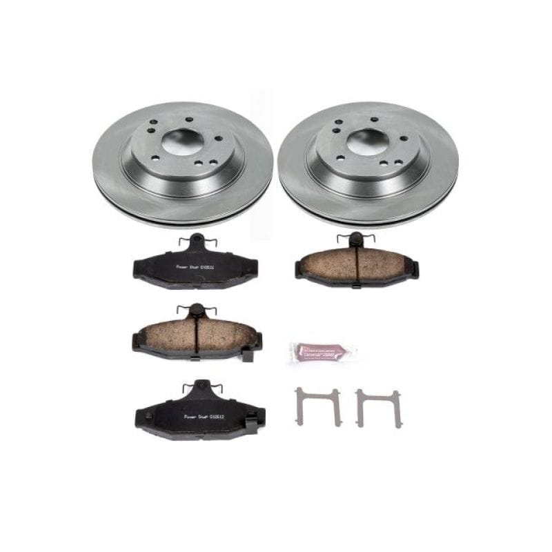 PowerStop — Power Stop 88-96 Chevrolet Corvette Rear Autospecialty Brake Kit