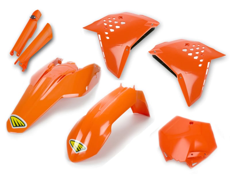 Cycra — Cycra 07-11 KTM 125-505 SX/XC/SX-F/XC-F/XC-W/XCF-W/EXC-F Powerflow Body Kit - Orange