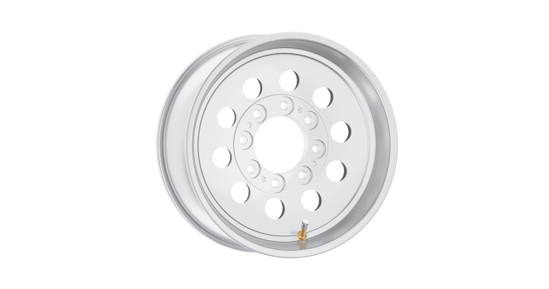 Raceline — Raceline 882MC Mod 17.5x6.75 / 8X6.5 BP / 0mm Offset / 4.77mm Bore - Alum Wheel (CAP NOT INCLUDED)
