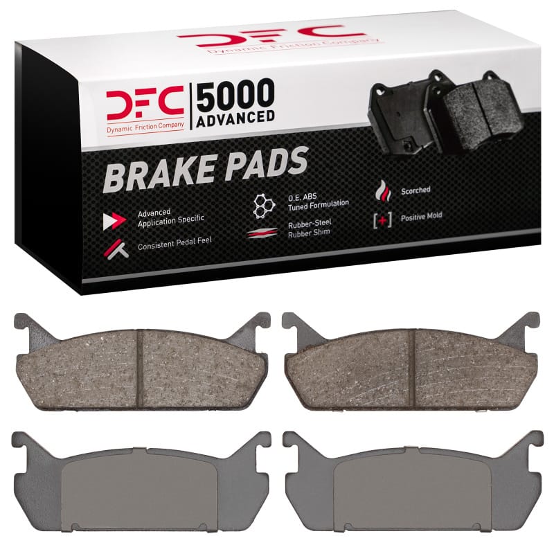 DFC — DFC 90-96 Ford Escort Rear 5000 Advanced Ceramic Brake Pads
DFC Brake Pad Set