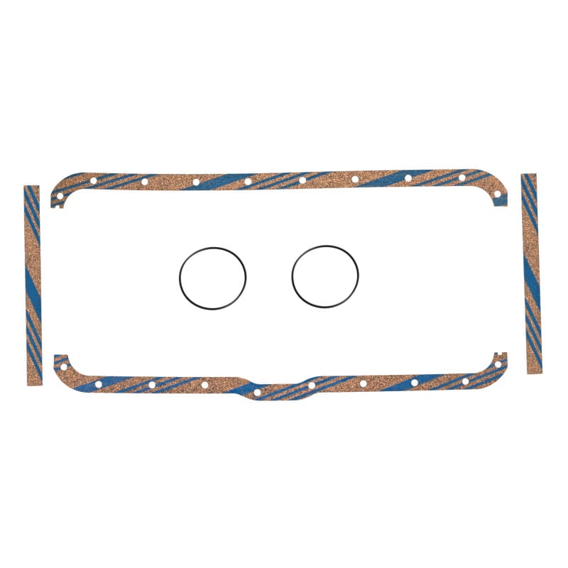 Fel-Pro — Fel-Pro OS 4250 C Engine Oil Pan Gasket Set Blue Stripe cork-rubber