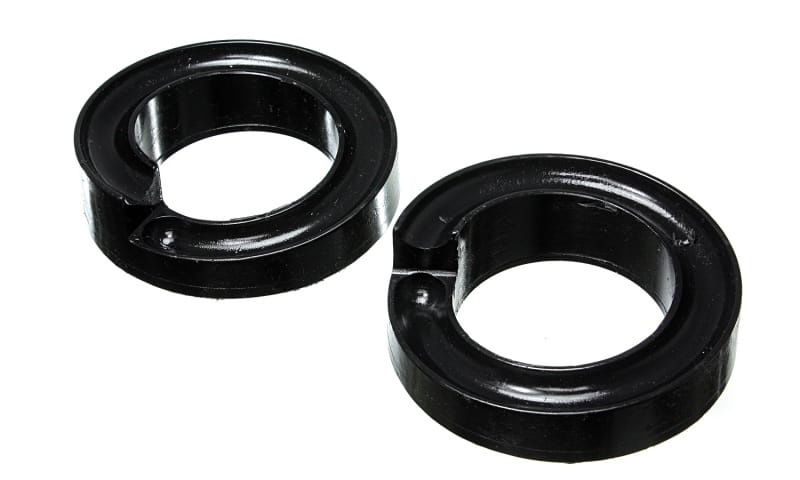 Energy Suspension — Energy Suspension 2005-07 Ford F-250/F-350 SD 2/4WD Front Coil Spring Isolator Set - Black
CoilSprngInsulator