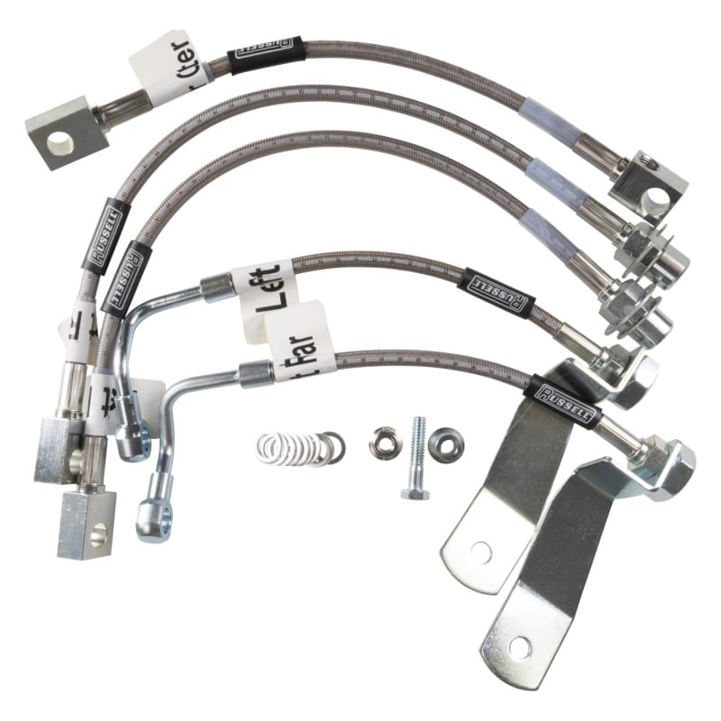 Russell — Russell Performance 94-95 Ford Mustang GT - Complete 5-Line Kit Brake Line Kit
Brake Hose Kit