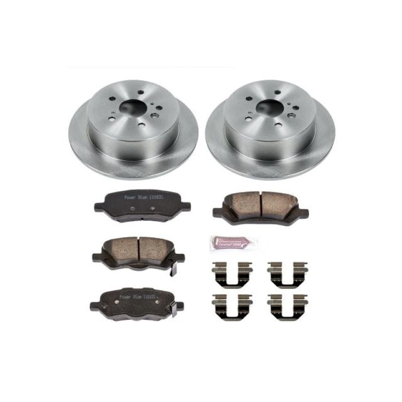 PowerStop — Power Stop 09-16 Toyota Venza Rear Autospecialty Brake Kit